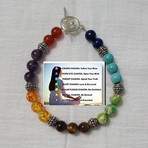 Chakra bracelet custom made